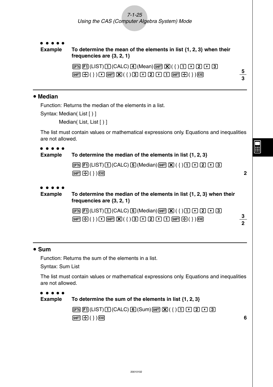 Casio ALGEBRA FX 2.0 PLUS Computer Algebra System and Tutorial Modes User Manual | Page 26 / 54