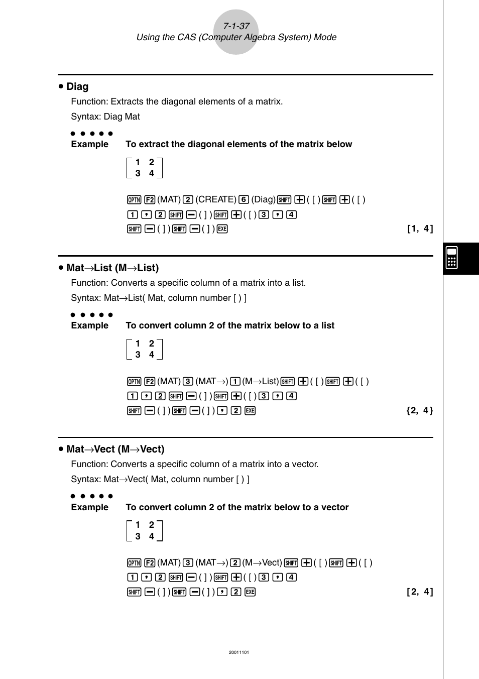 Casio ALGEBRA FX 2.0 PLUS Computer Algebra System and Tutorial Modes User Manual | Page 38 / 54