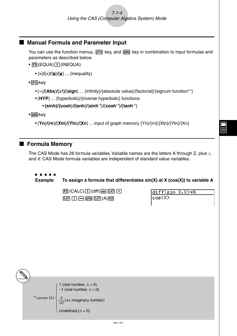 Kk manual formula and parameter input | Casio ALGEBRA FX 2.0 PLUS Computer Algebra System and Tutorial Modes User Manual | Page 5 / 54