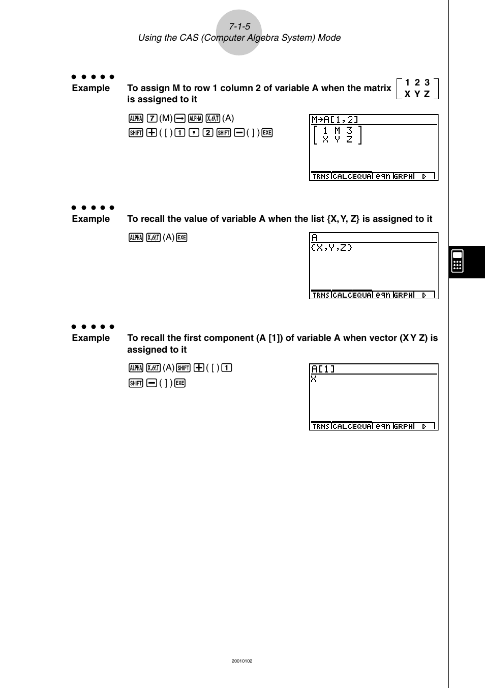 Casio ALGEBRA FX 2.0 PLUS Computer Algebra System and Tutorial Modes User Manual | Page 6 / 54