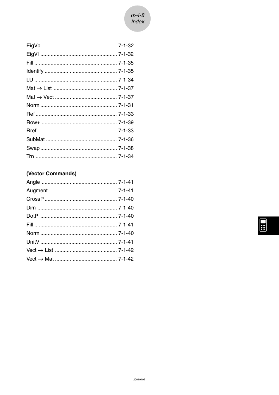 Casio ALGEBRA FX 2.0 PLUS Appendix User Manual | Page 18 / 33