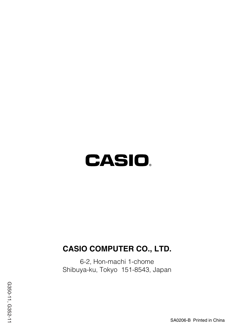 Casio computer co., ltd | Casio ALGEBRA FX 2.0 PLUS Appendix User Manual | Page 33 / 33