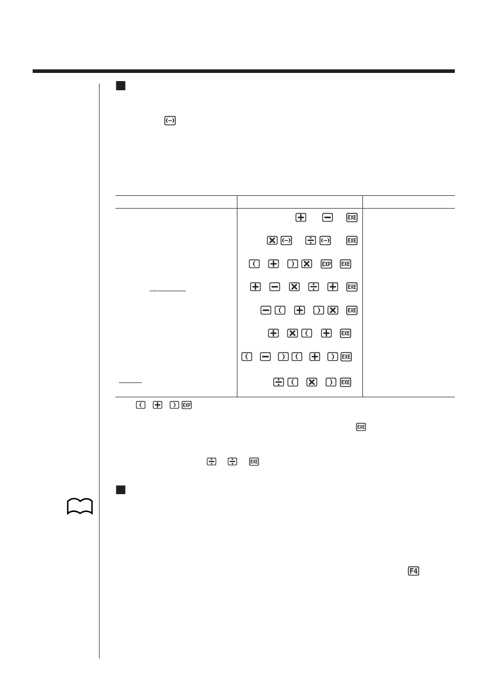 1 basic calculations, Karithmetic calculations | Casio CFX-9970G Manual Calculations User Manual | Page 2 / 18