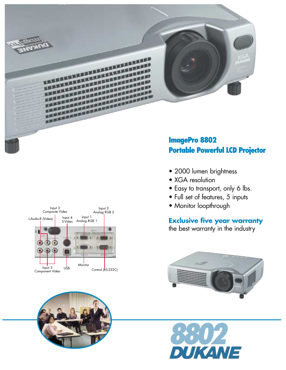 Dukane 8802 User Manual | 2 pages