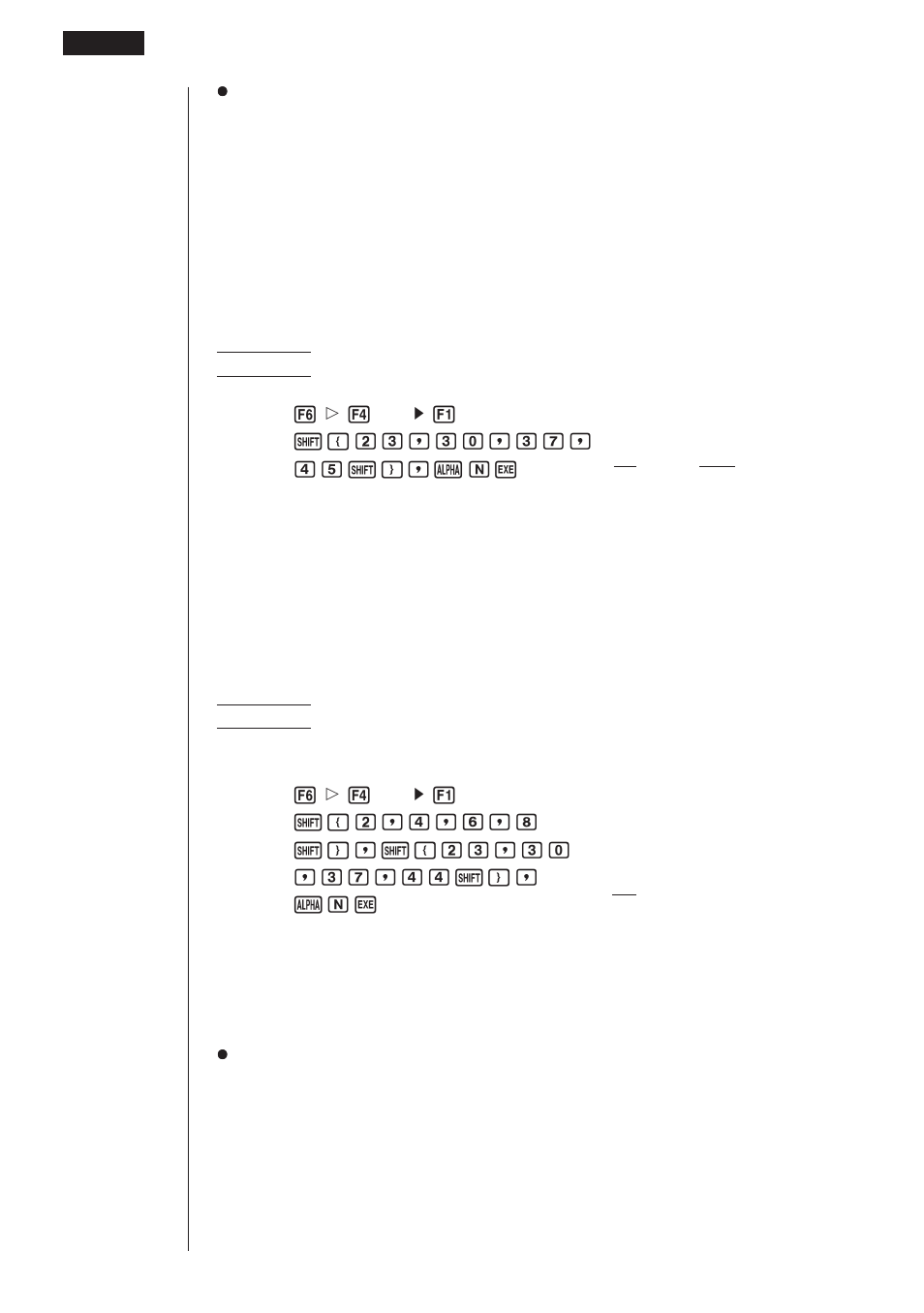 Casio CFX-9970G Algebraic Expressions User Manual | Page 10 / 15