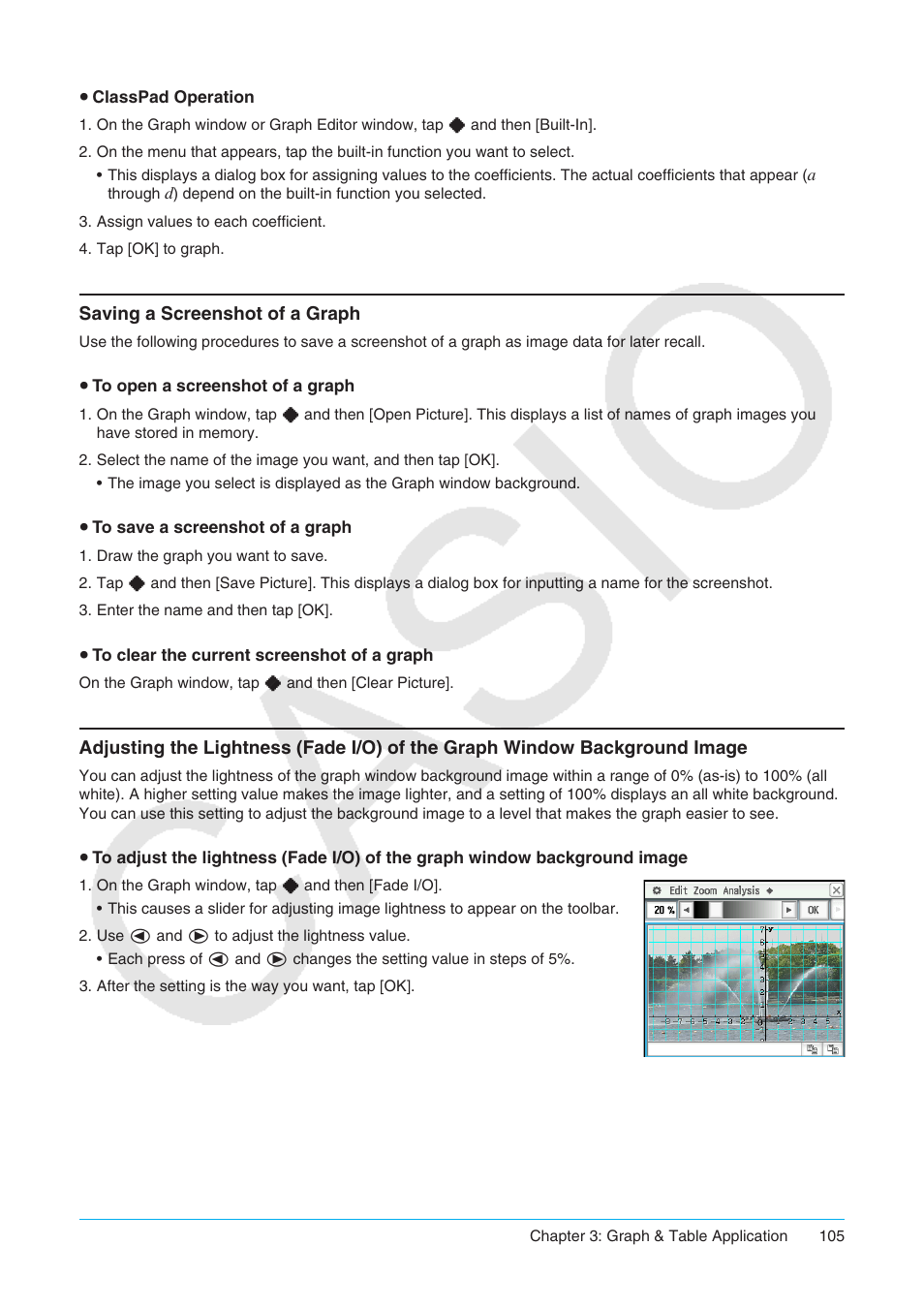 Casio ClassPad II fx-CP400 User Manual | Page 105 / 275