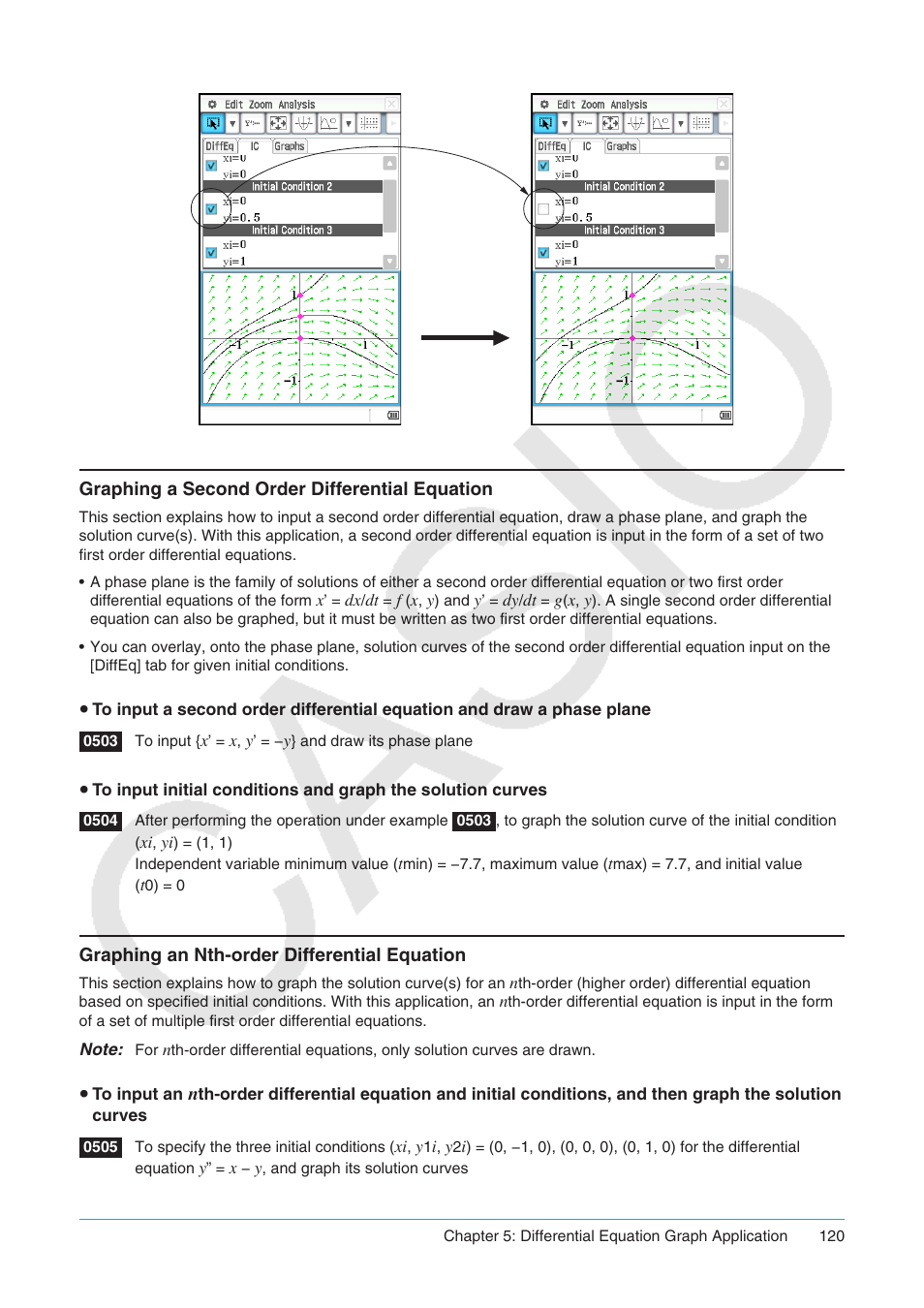 Casio ClassPad II fx-CP400 User Manual | Page 120 / 275