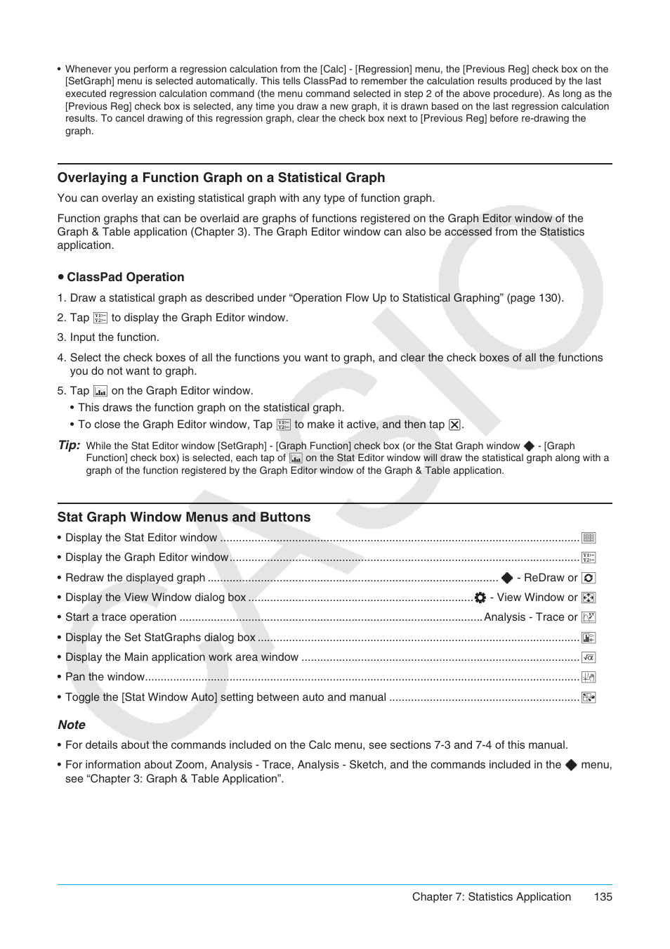 Casio ClassPad II fx-CP400 User Manual | Page 135 / 275