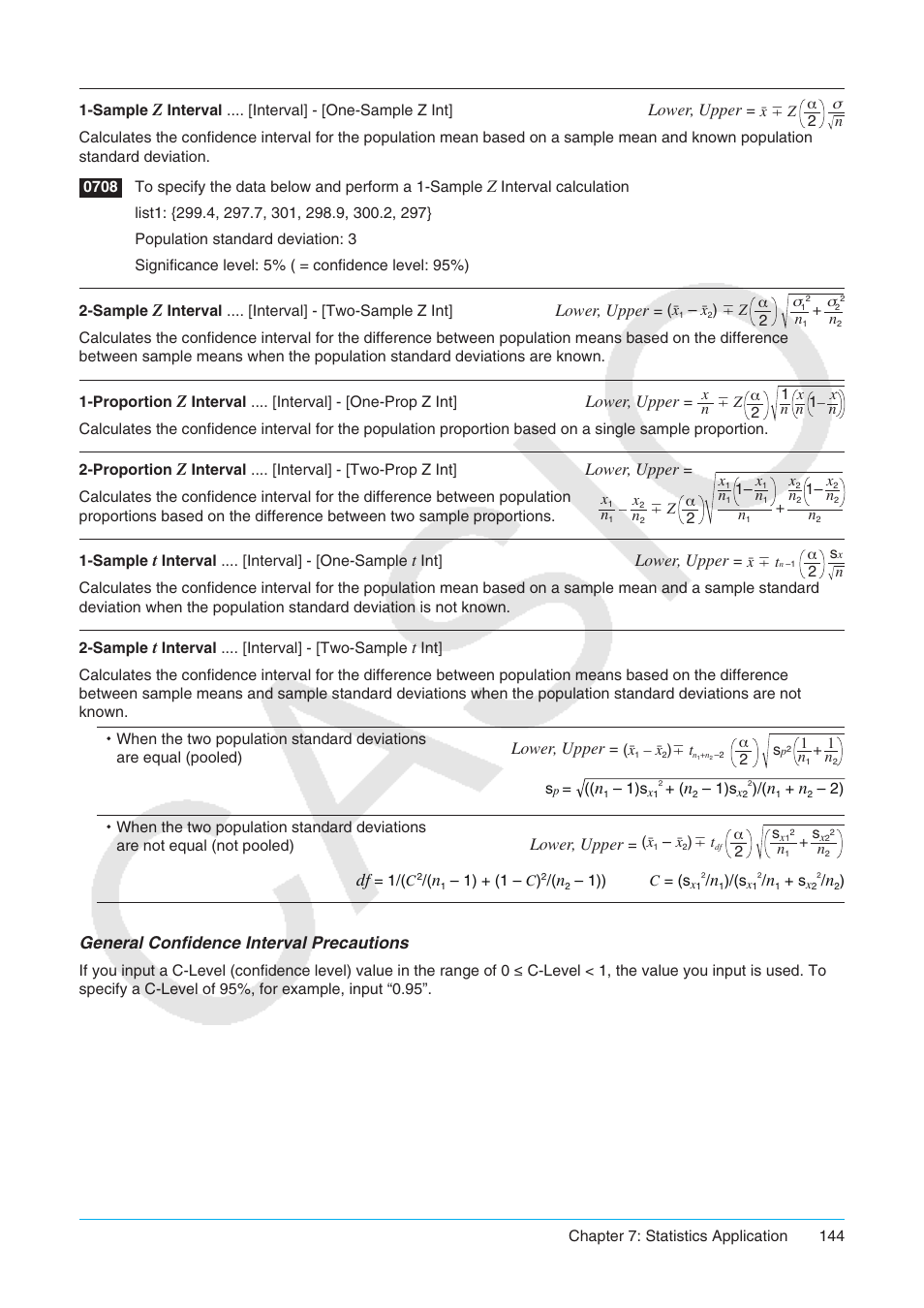 Casio ClassPad II fx-CP400 User Manual | Page 144 / 275