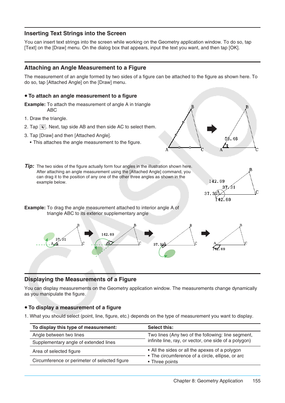 Casio ClassPad II fx-CP400 User Manual | Page 155 / 275