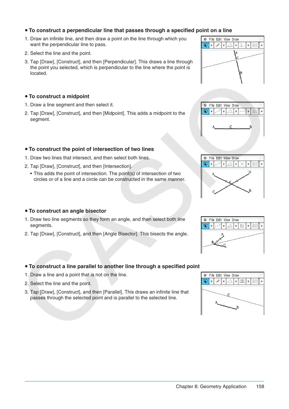 Casio ClassPad II fx-CP400 User Manual | Page 158 / 275