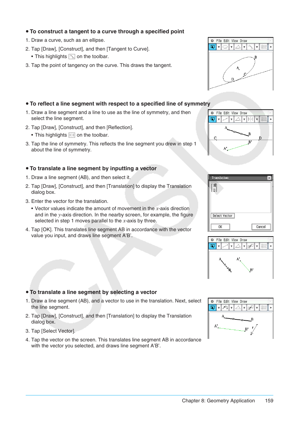 Casio ClassPad II fx-CP400 User Manual | Page 159 / 275
