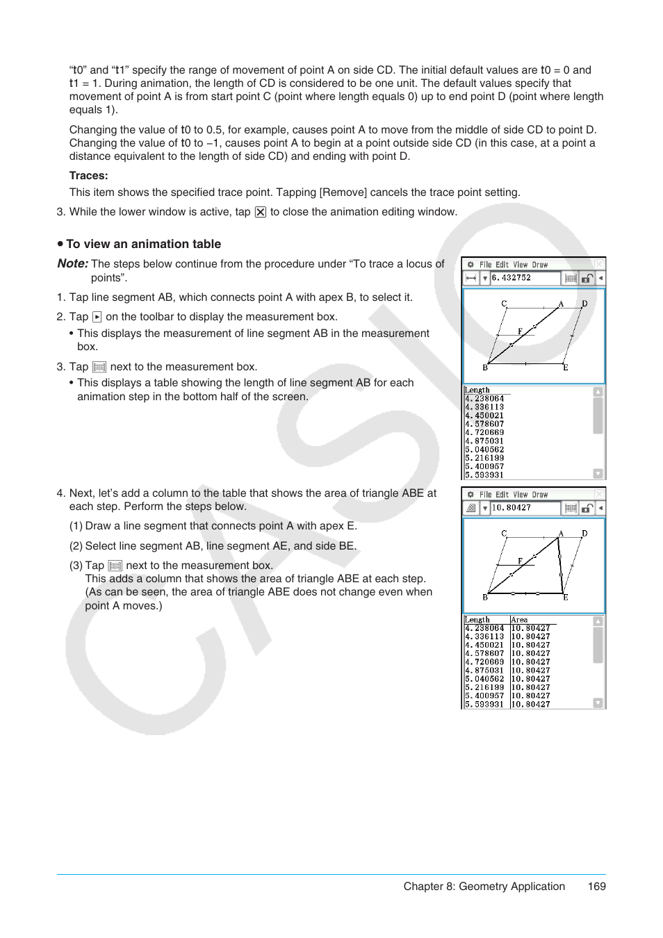 Casio ClassPad II fx-CP400 User Manual | Page 169 / 275