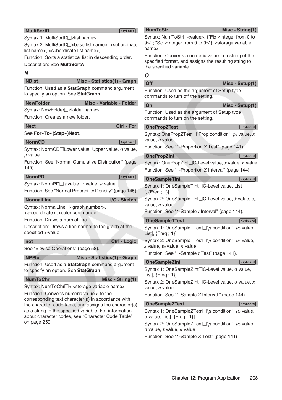 Casio ClassPad II fx-CP400 User Manual | Page 208 / 275