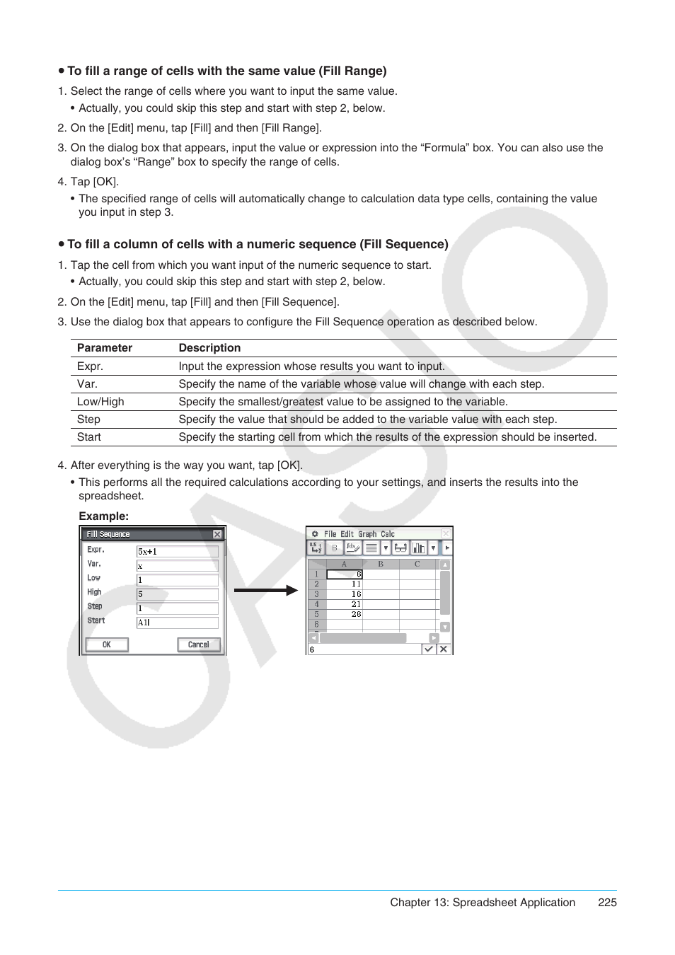 Casio ClassPad II fx-CP400 User Manual | Page 225 / 275