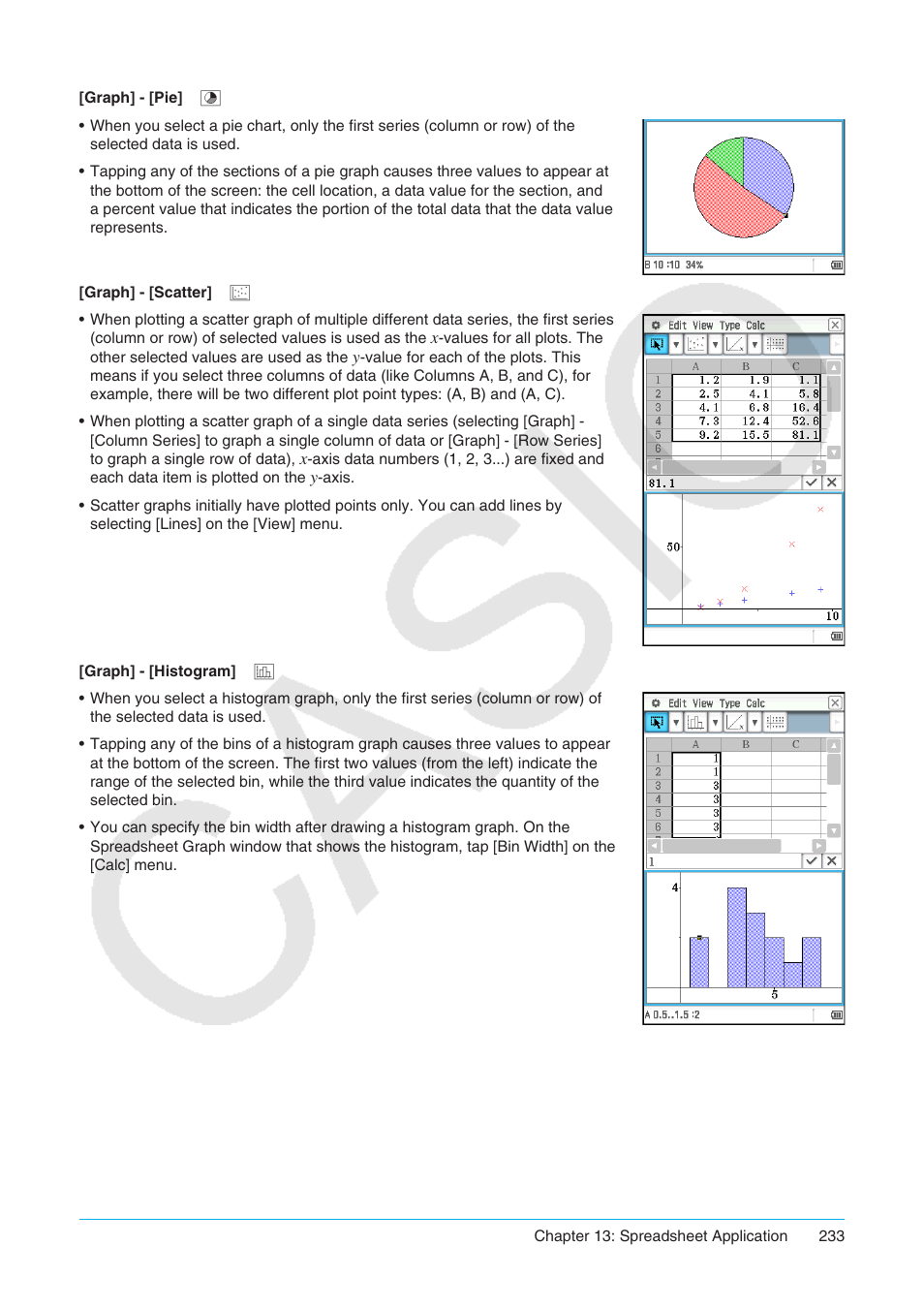 Casio ClassPad II fx-CP400 User Manual | Page 233 / 275