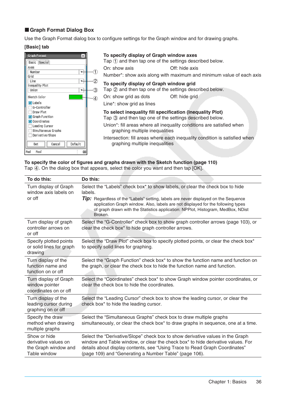 Casio ClassPad II fx-CP400 User Manual | Page 36 / 275