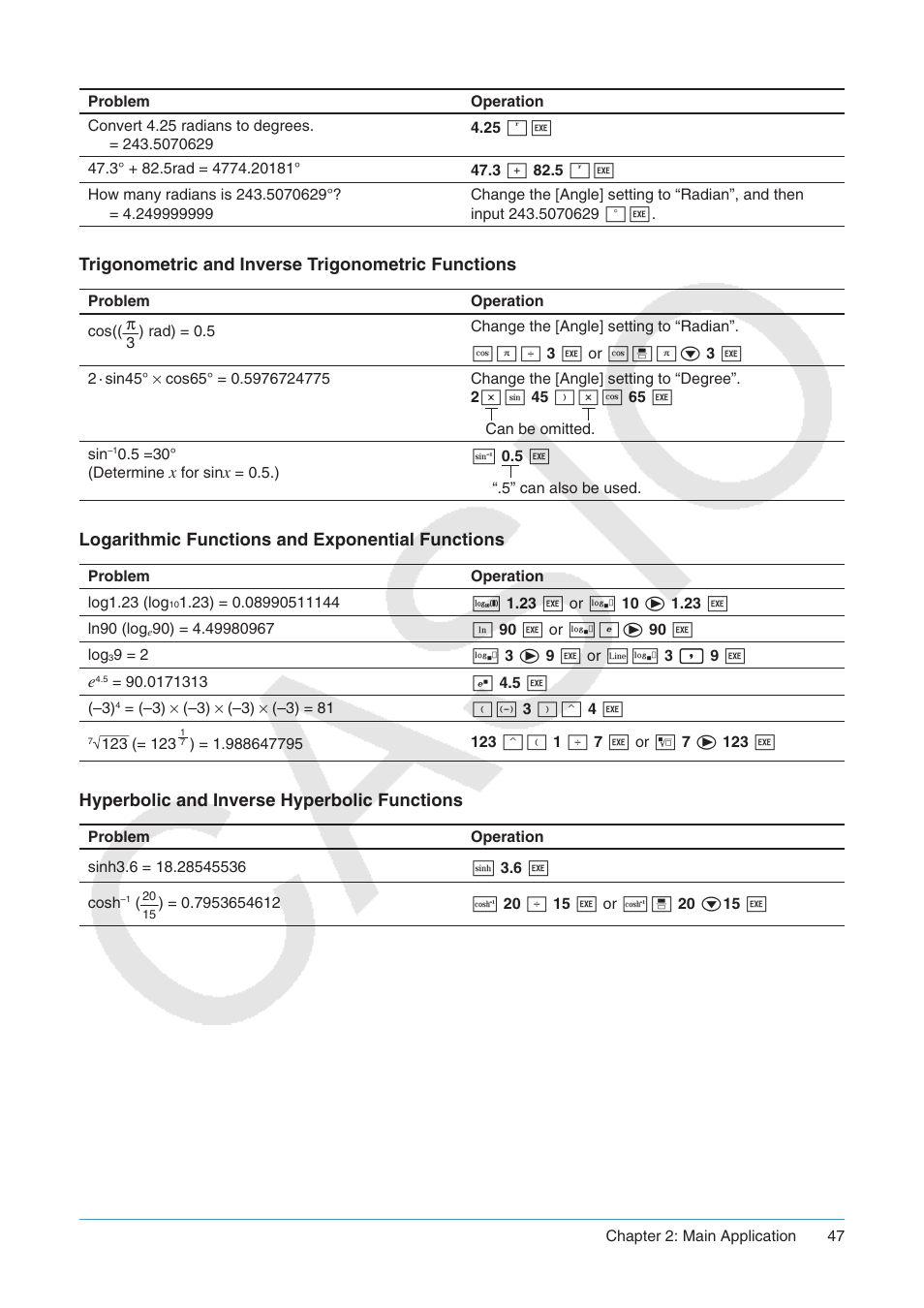 Casio ClassPad II fx-CP400 User Manual | Page 47 / 275