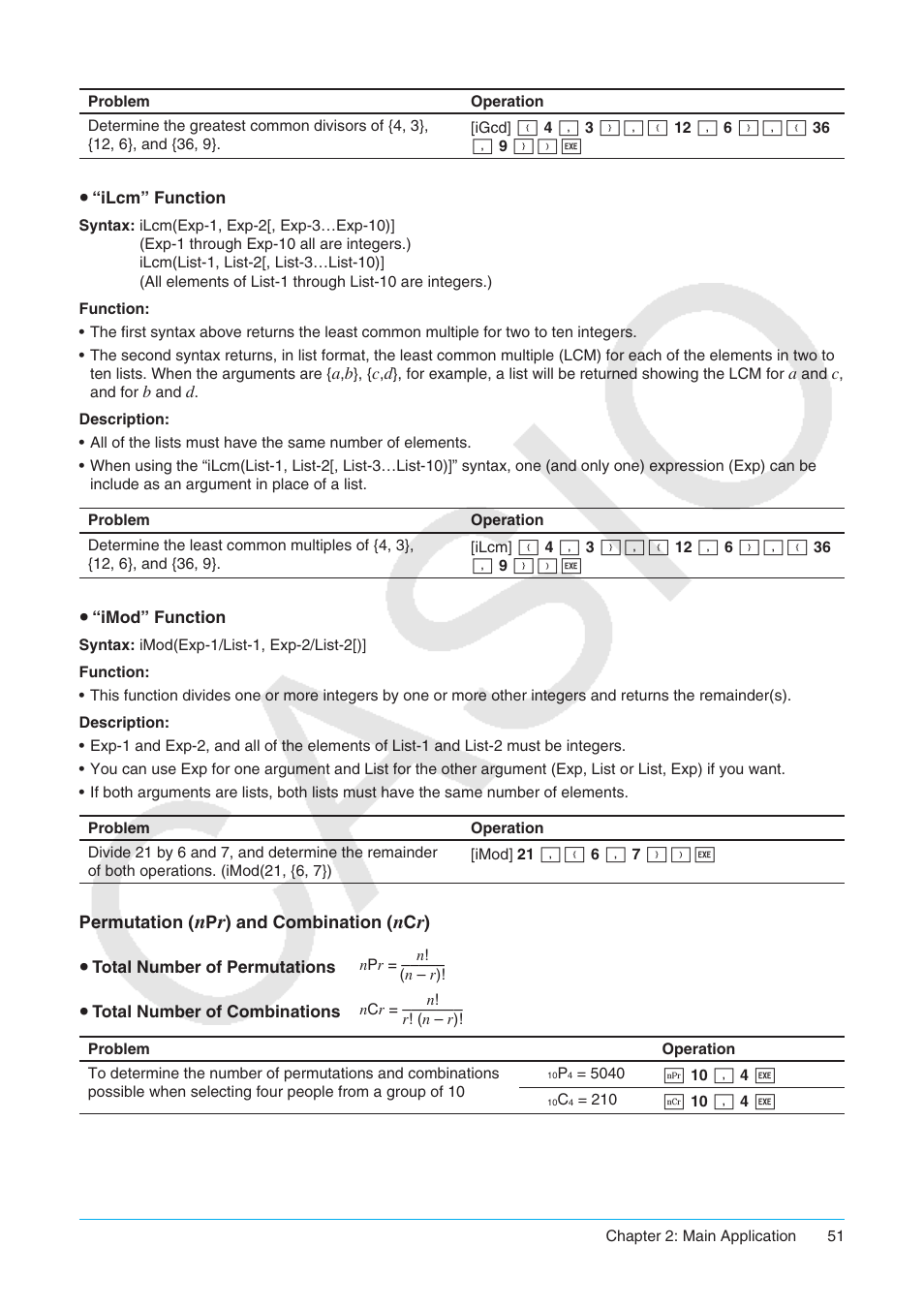 Casio ClassPad II fx-CP400 User Manual | Page 51 / 275