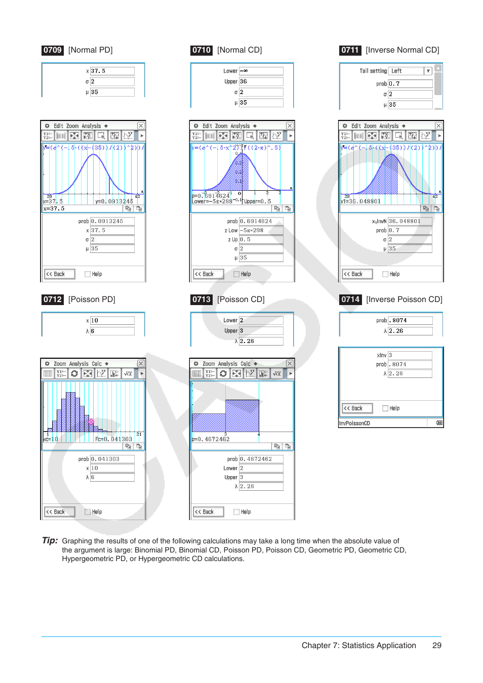 Casio ClassPad II fx-CP400 Examples User Manual | Page 29 / 43