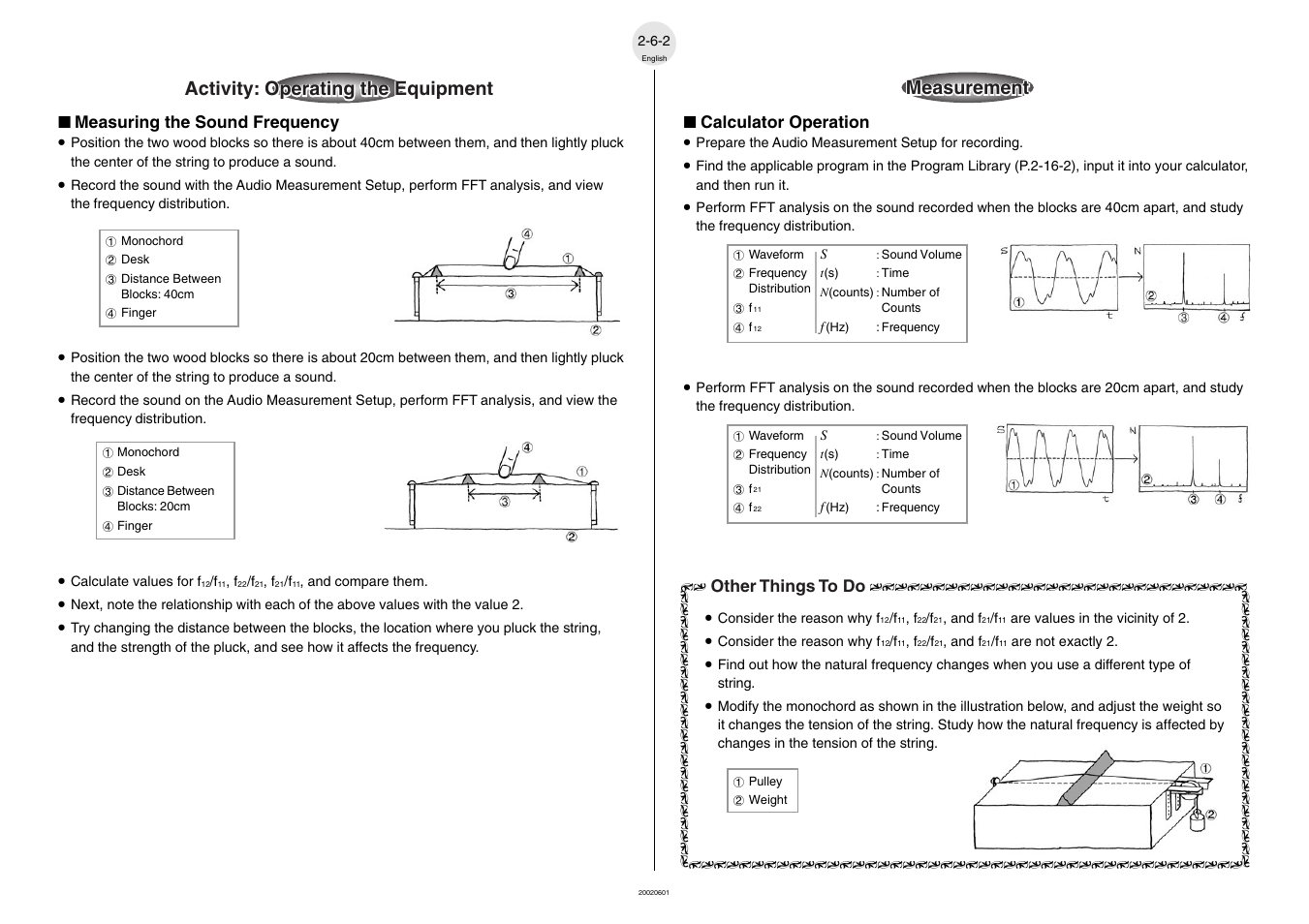 Activity: operating the equipment | Casio EA-200 User Manual | Page 25 / 55