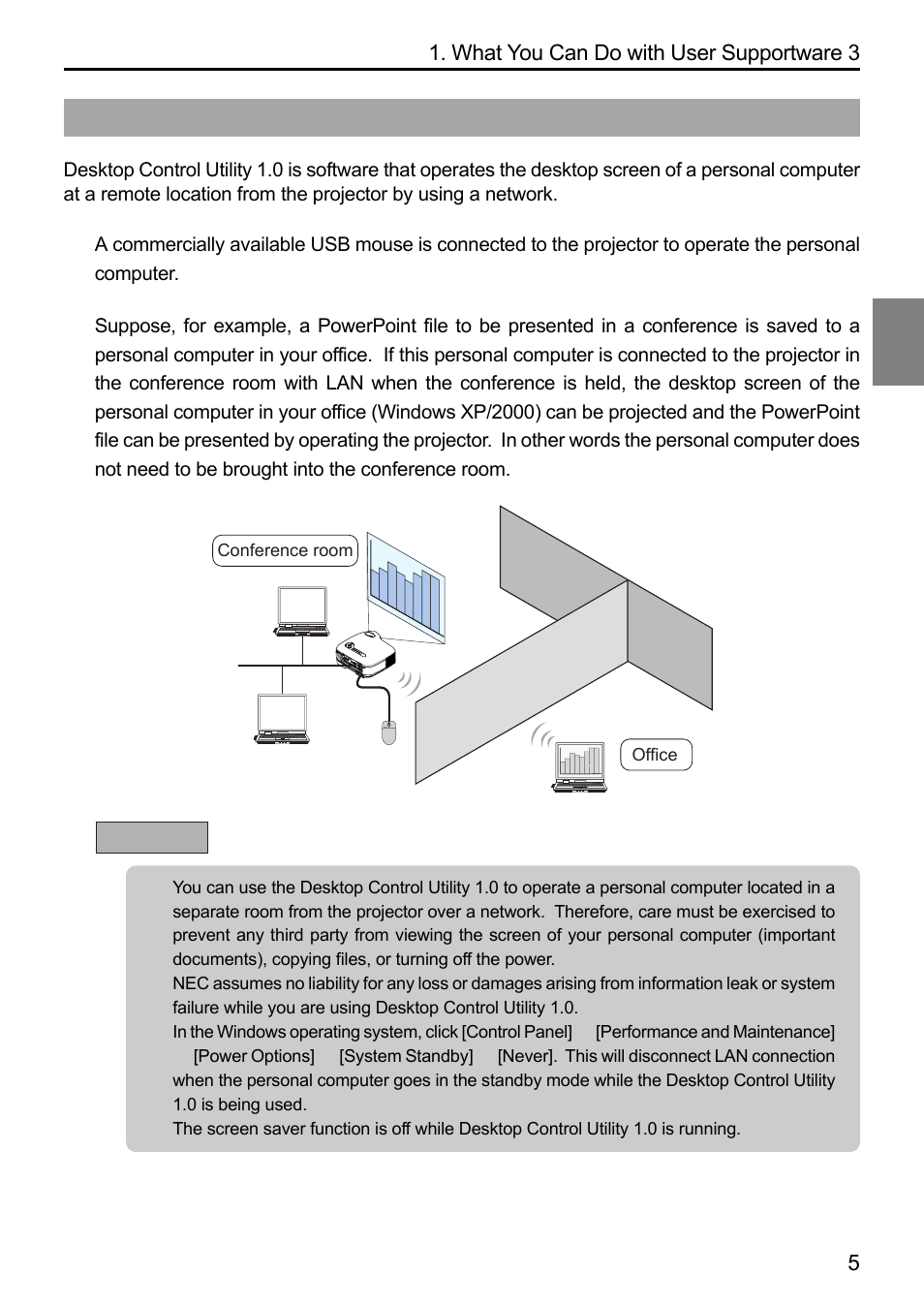 2. desktop control utility 1.0, What y ou can do with user supportware 3 | Dukane 8808 User Manual | Page 147 / 178