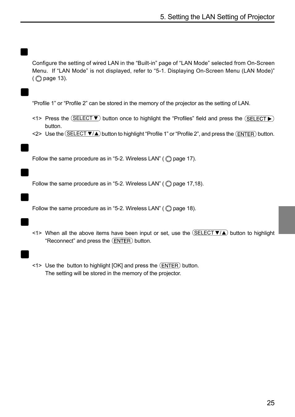Setting wired lan | Dukane 8808 User Manual | Page 167 / 178