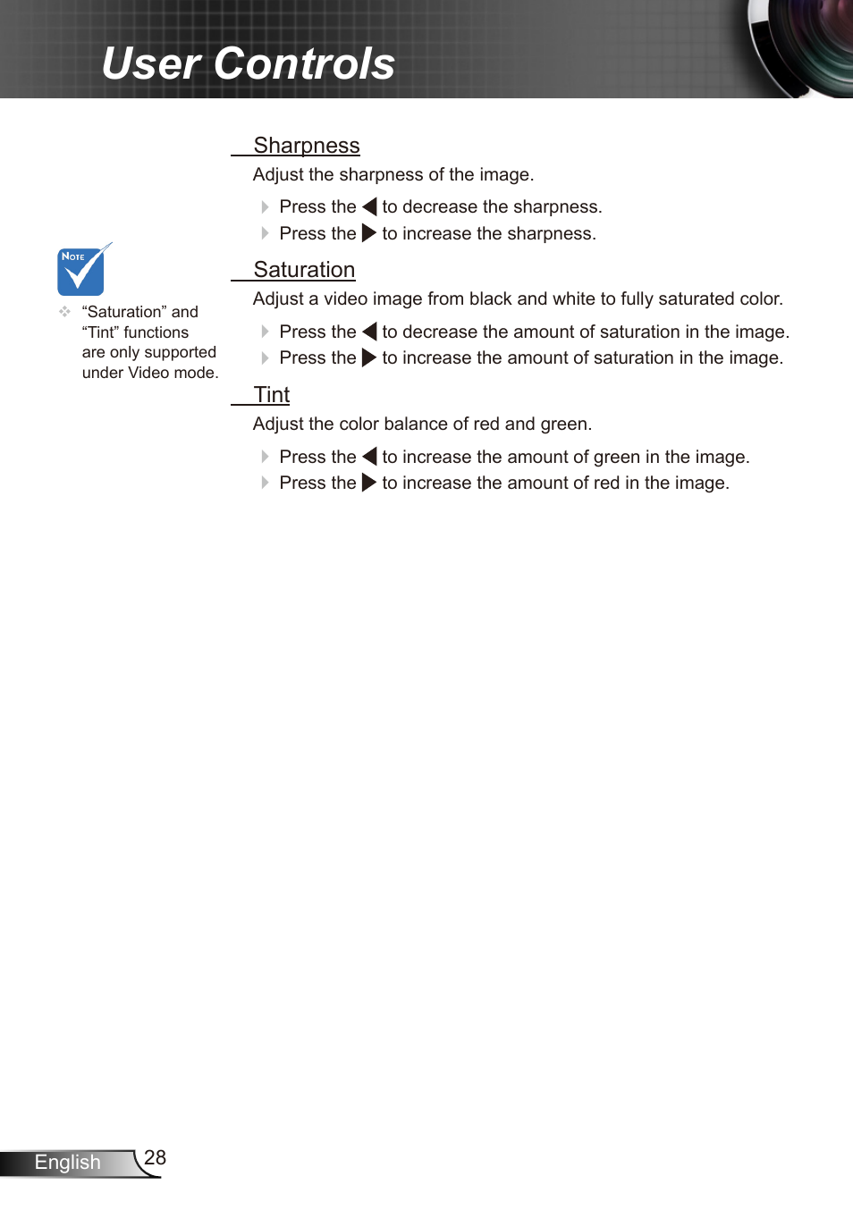 User controls | Dukane Data Video Recorder 8412 User Manual | Page 30 / 70