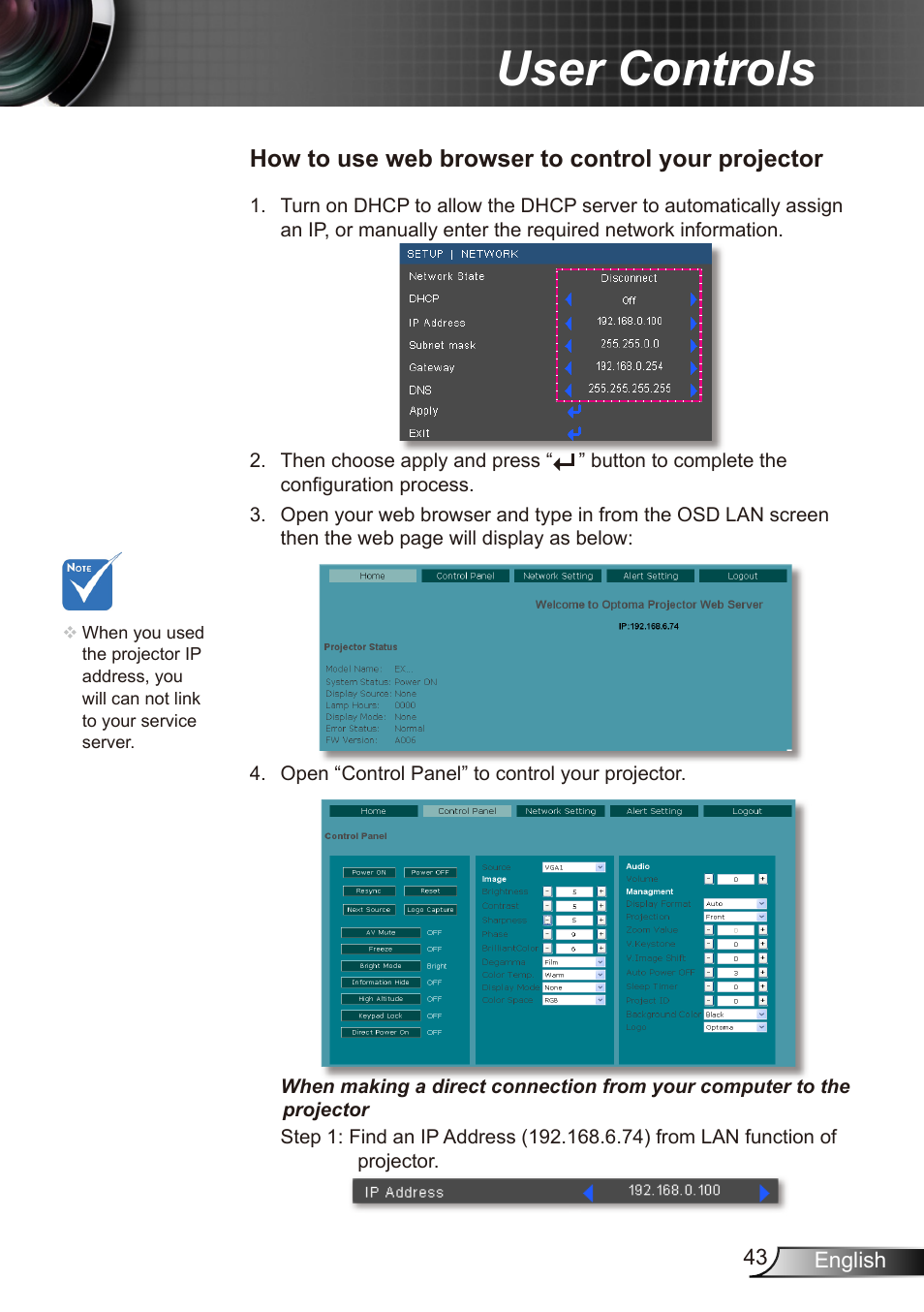 User controls | Dukane Data Video Recorder 8412 User Manual | Page 45 / 70