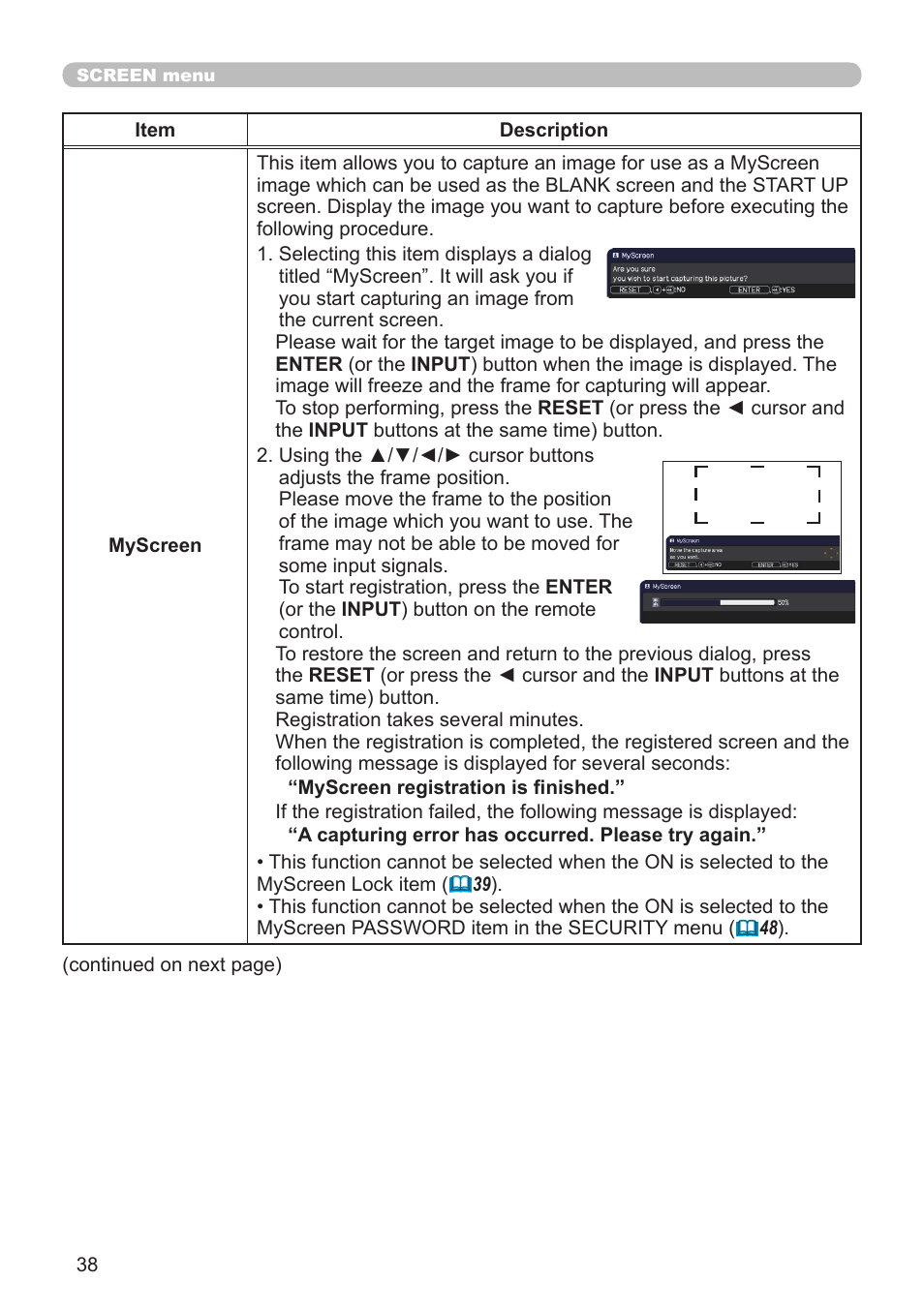 Dukane Projector 8110H User Manual | Page 38 / 65