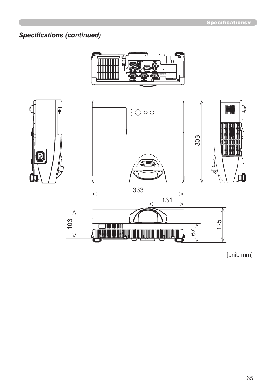 Dukane Projector 8110H User Manual | Page 65 / 65