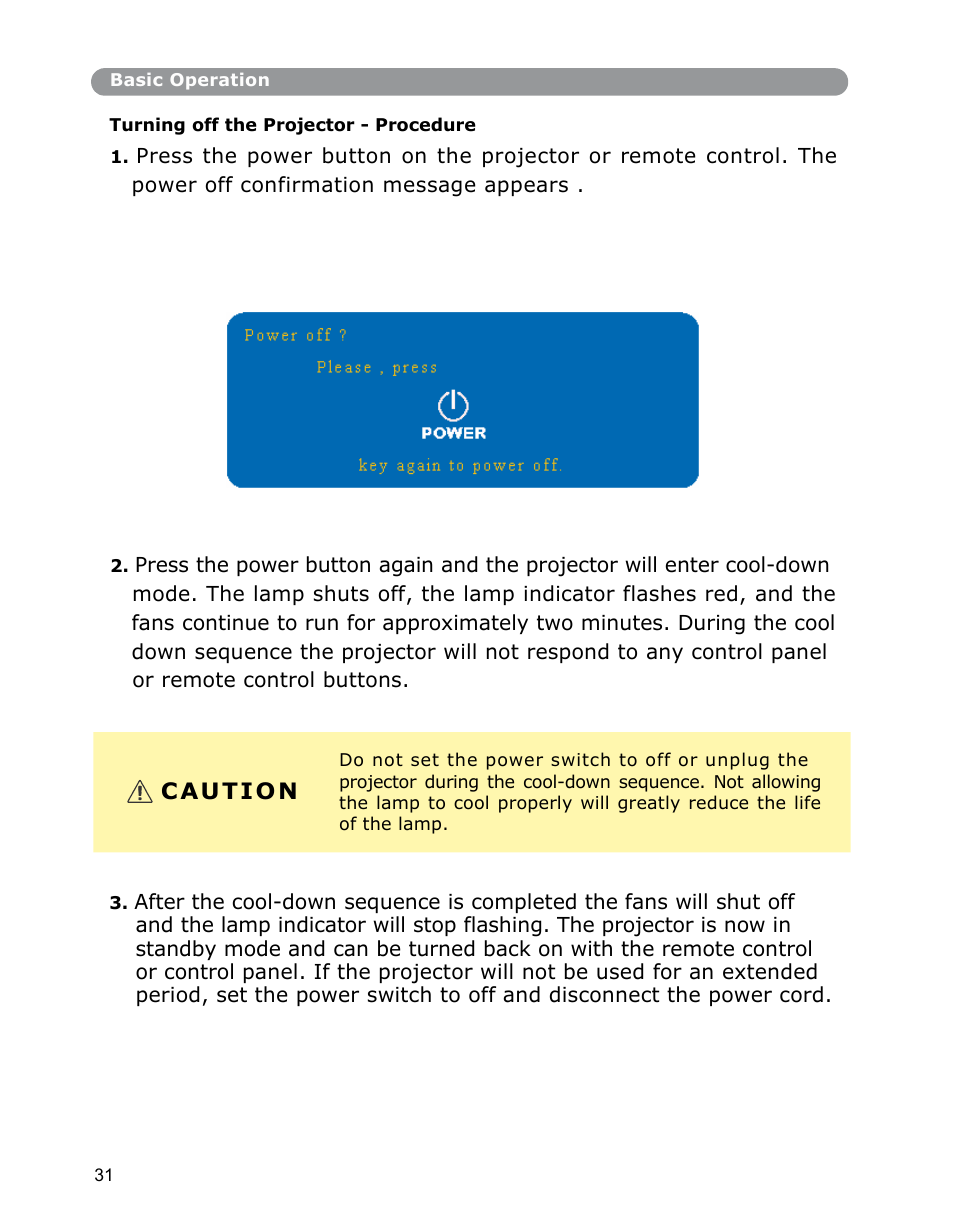 Dukane Digital-Multimedia Projector None User Manual | Page 31 / 52