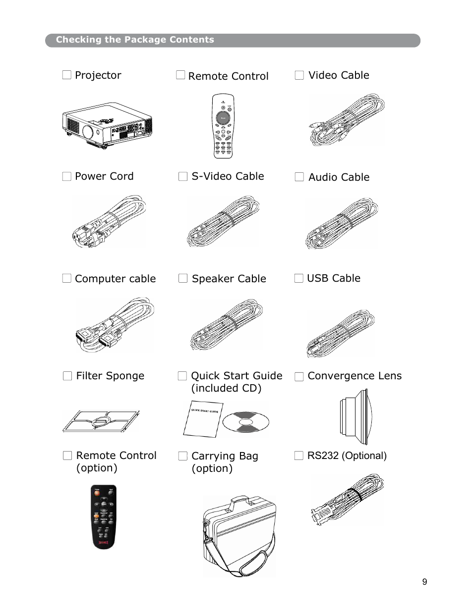 Dukane Digital-Multimedia Projector None User Manual | Page 9 / 52