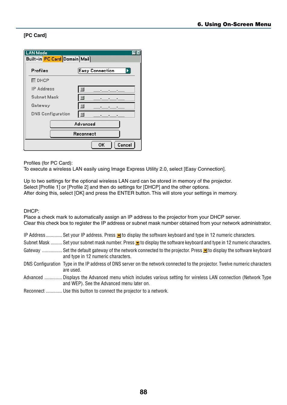 Pc card | Dukane 8774 User Manual | Page 98 / 130