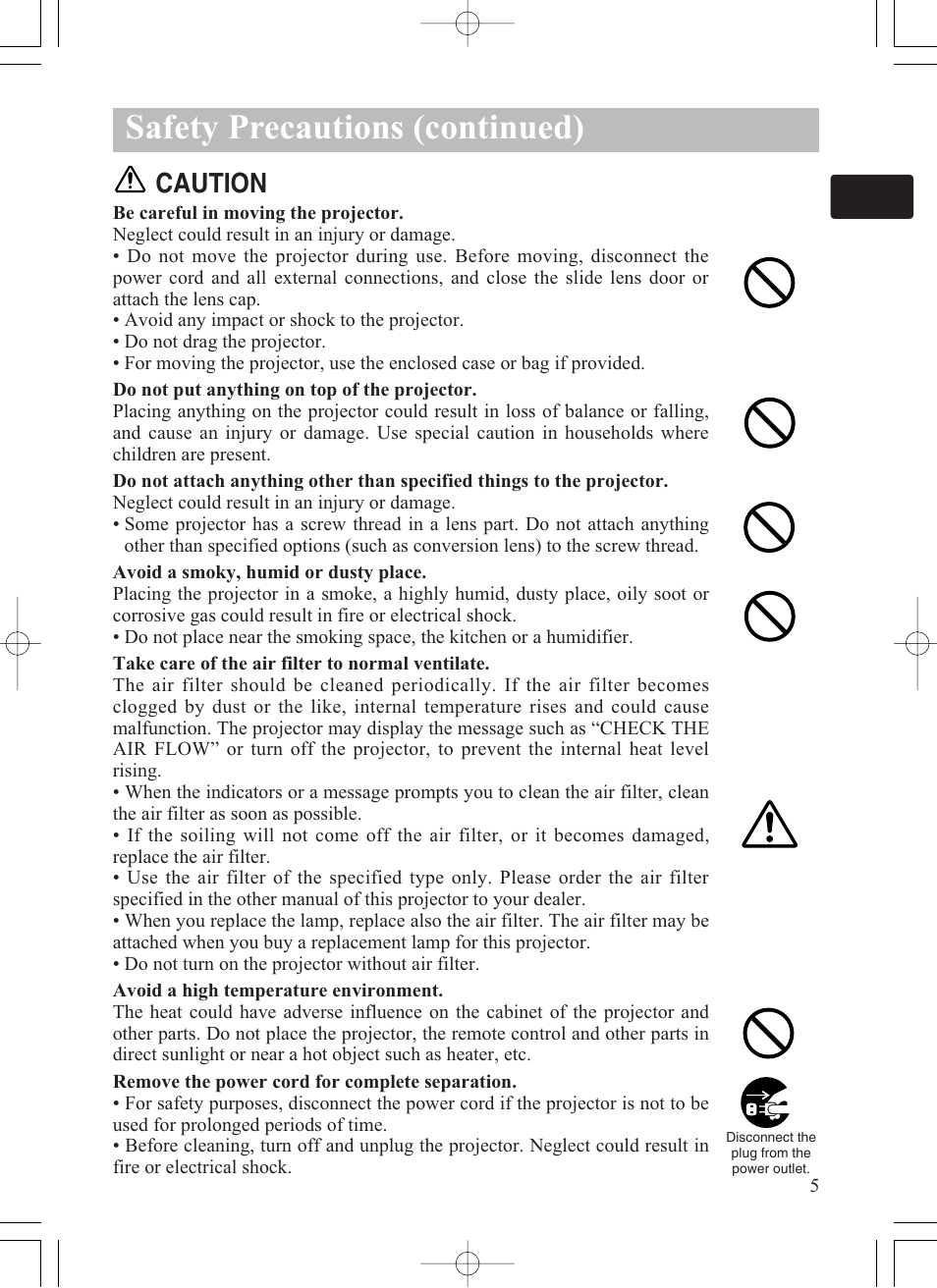 Safety precautions (continued), Caution | Dukane 8063 User Manual | Page 7 / 78