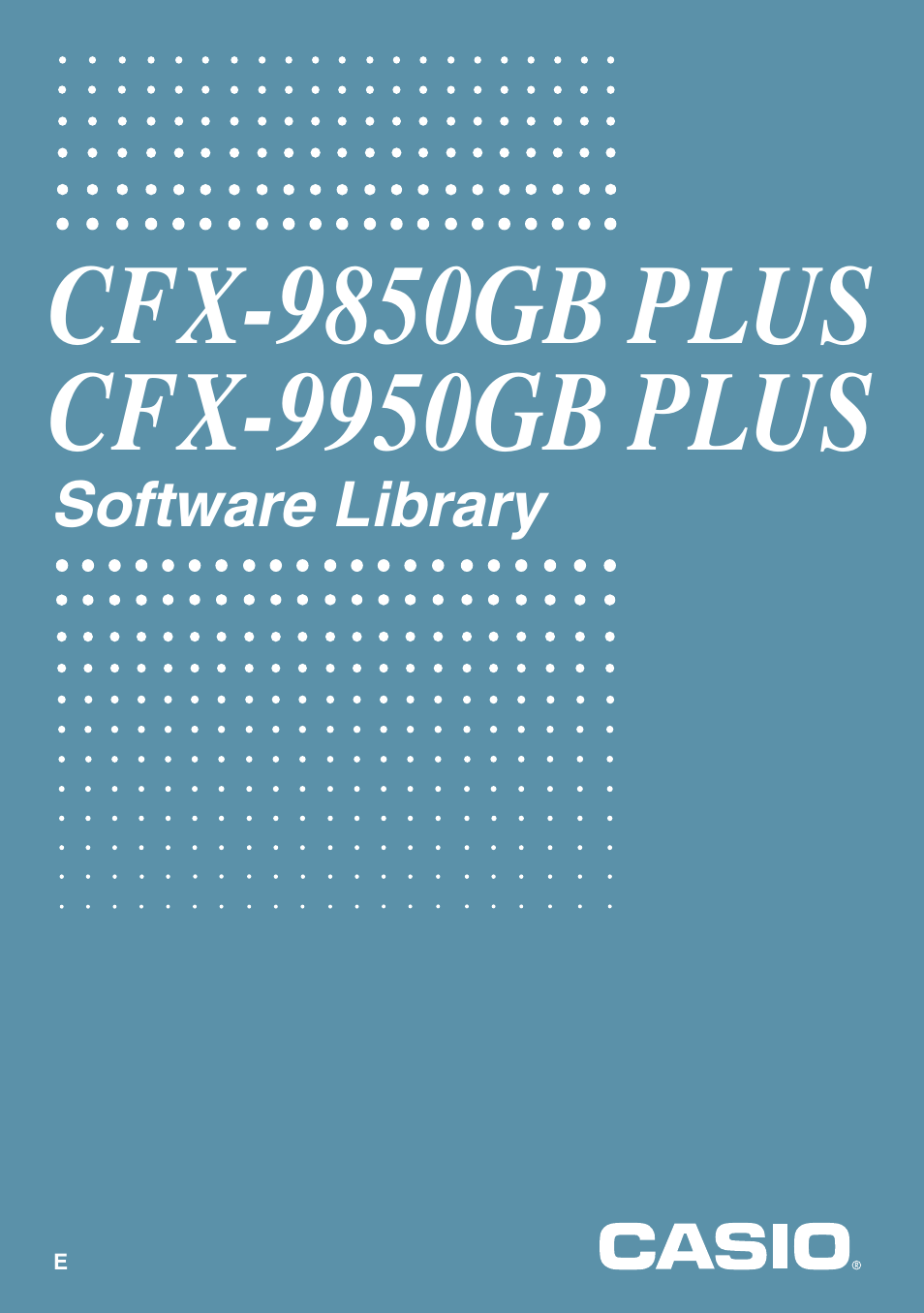 Casio CFX-9850GB PLUS User Manual | 19 pages