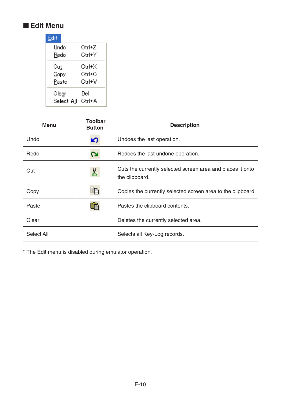 K edit menu | Casio fx-9860G SLIM Manager PLUS User Manual | Page 12 / 51