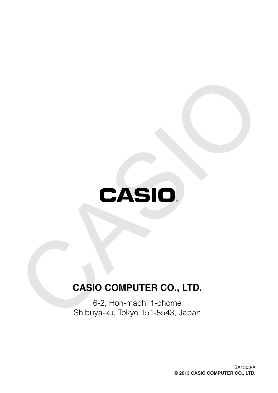 Casio computer co., ltd | Casio ClassPad Manger for ClassPad II Series User Manual | Page 31 / 31