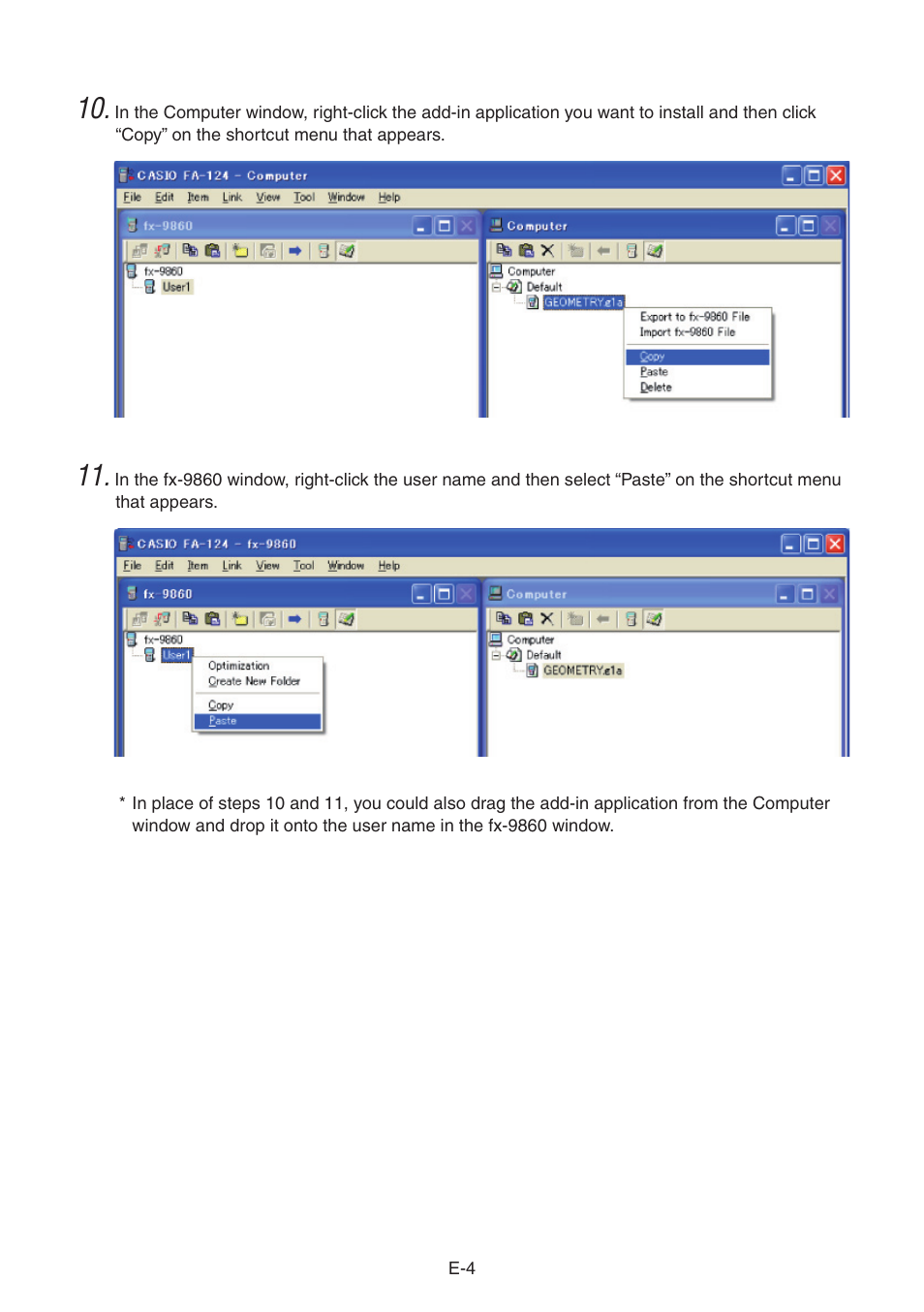 Casio FX-9860G User Manual | Page 5 / 9