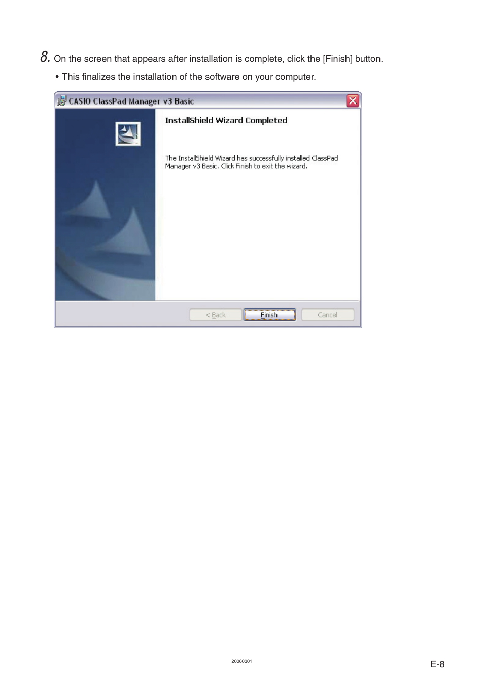 Casio ClassPad Manager Version 3.0 User Manual | Page 10 / 113