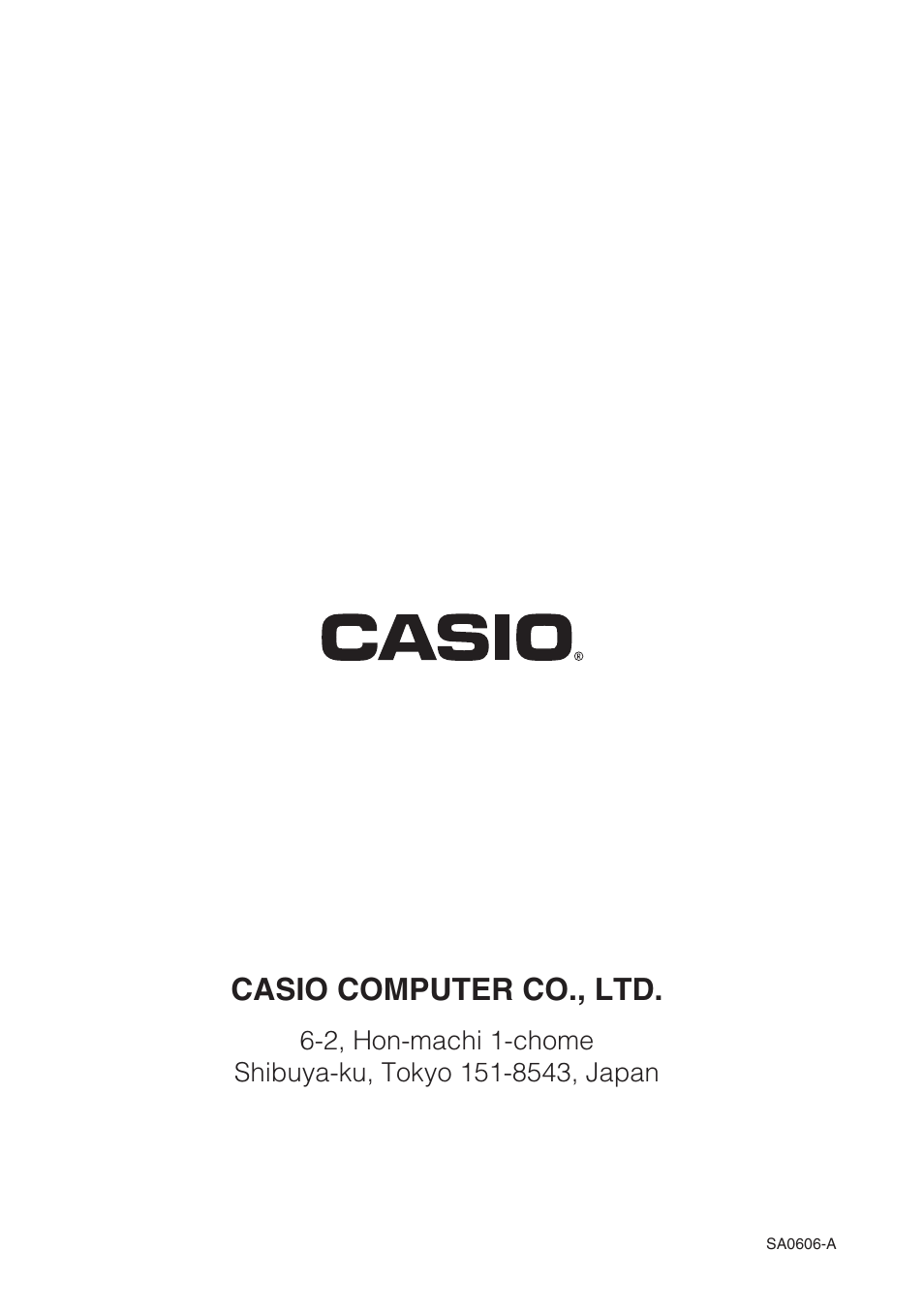Casio computer co., ltd | Casio ClassPad Manager Version 3.0 User Manual | Page 113 / 113