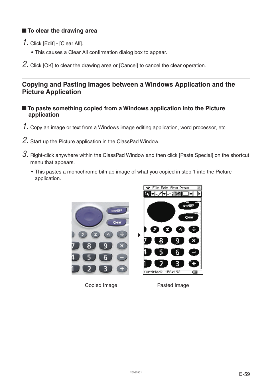 Casio ClassPad Manager Version 3.0 User Manual | Page 61 / 113