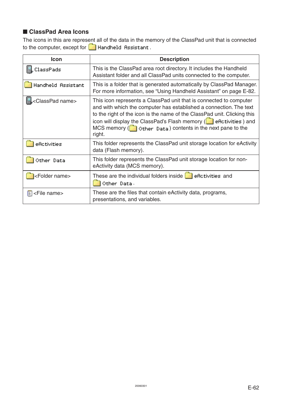 Casio ClassPad Manager Version 3.0 User Manual | Page 64 / 113