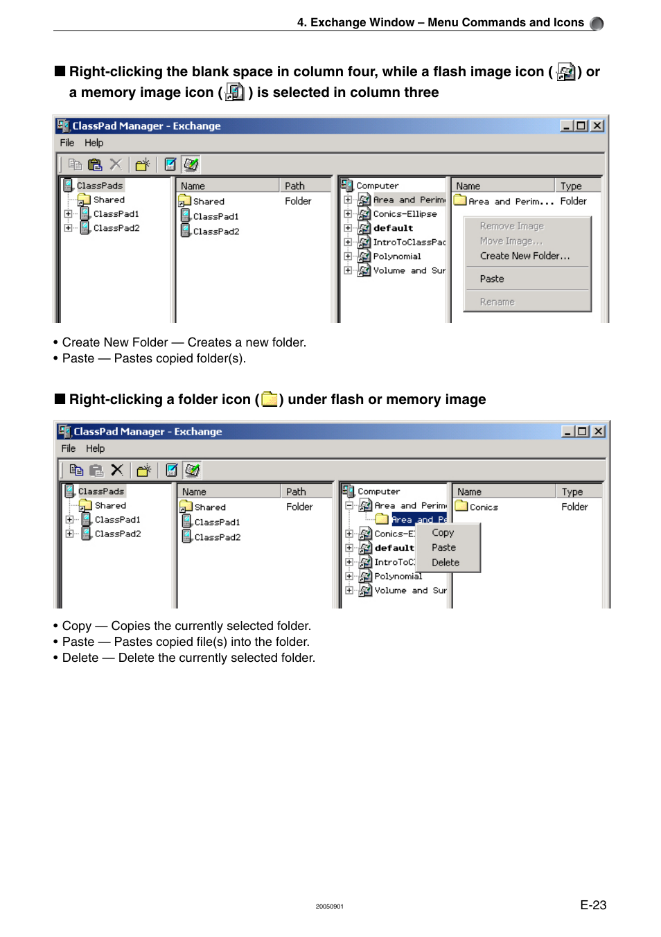 Casio ClassPad Manager Version 2.2 User Manual | Page 25 / 59