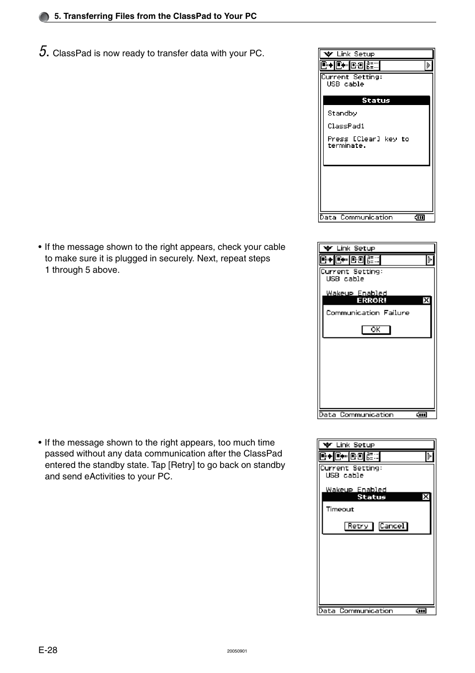 Casio ClassPad Manager Version 2.2 User Manual | Page 30 / 59