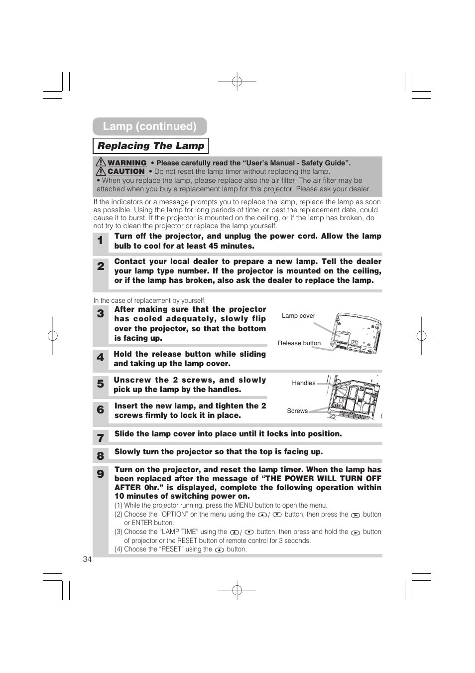 78 lamp (continued) | Dukane 8055 User Manual | Page 36 / 70