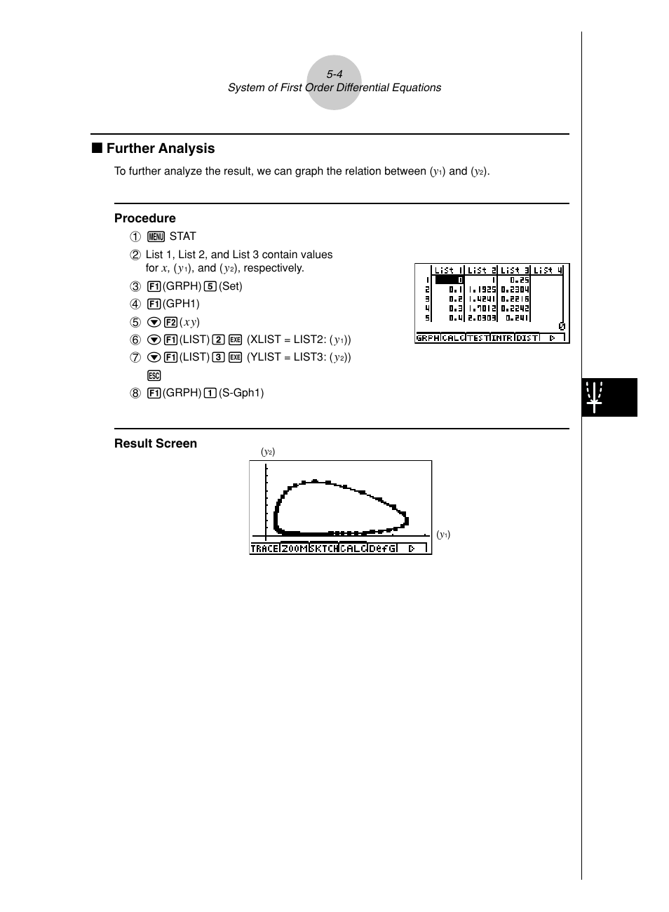 K further analysis | Casio ALGEBRA FX2.0 series User Manual | Page 21 / 22