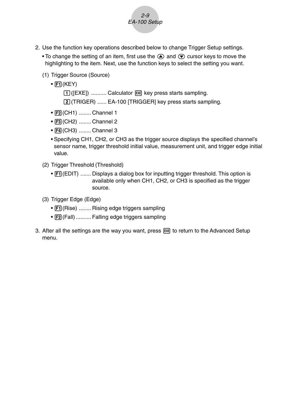Casio E-CON Version 1.20 User Manual | Page 11 / 25