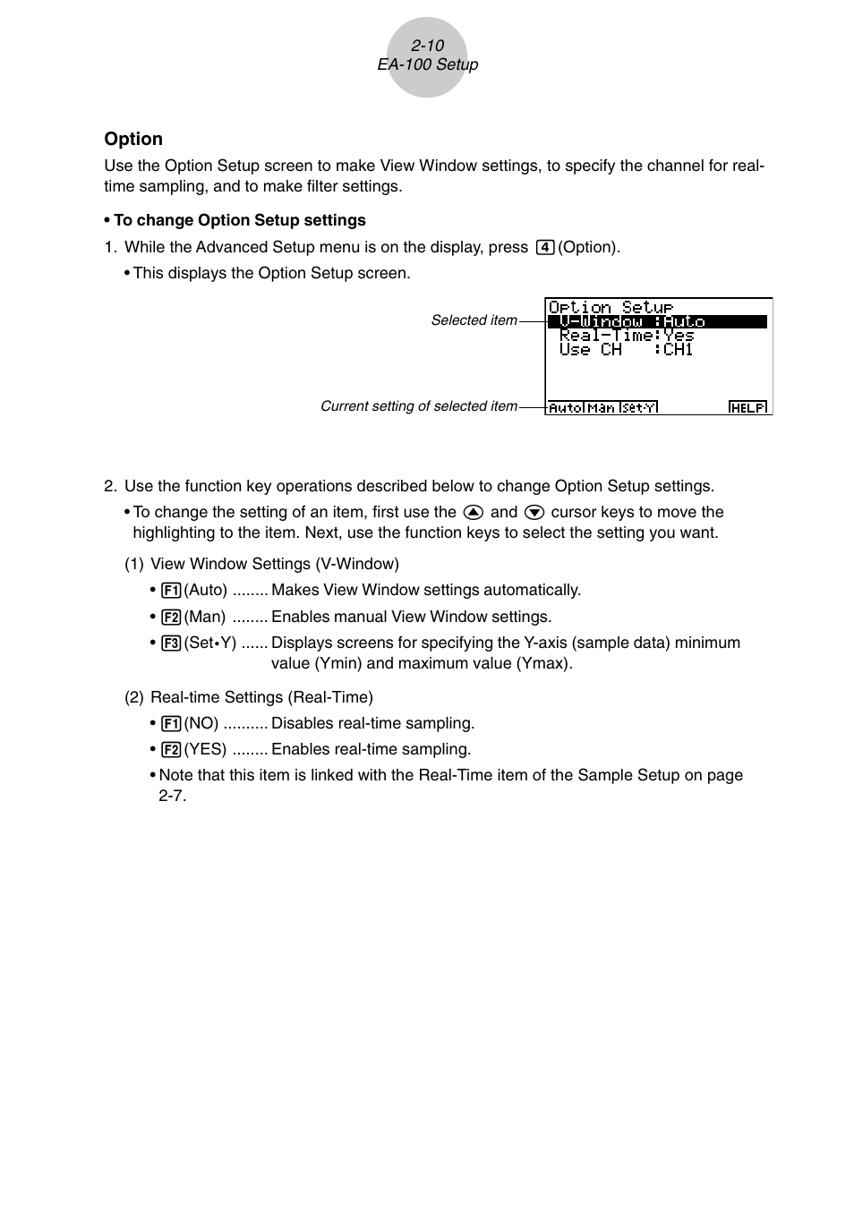 Casio E-CON Version 1.20 User Manual | Page 12 / 25