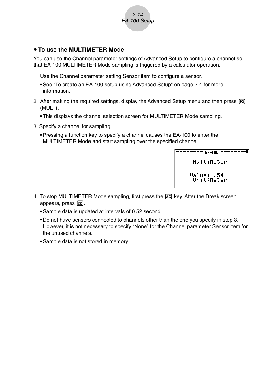 Casio E-CON Version 1.20 User Manual | Page 16 / 25